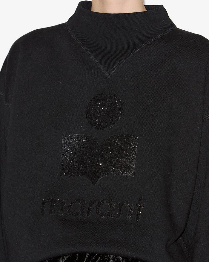 Isabel Marant  -  Pull à logo noir femme